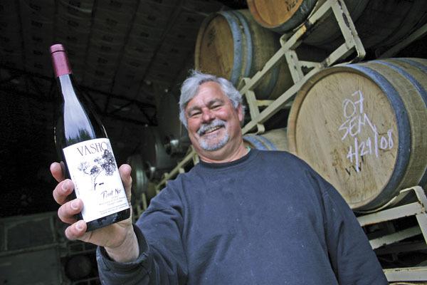 Vashon Winery’s Ron Irvine will host a tasting.