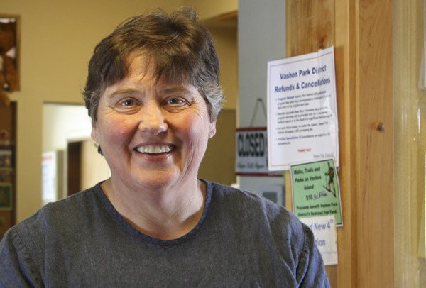 Jan Milligan will take over as executive director of the Vashon Park District in October.