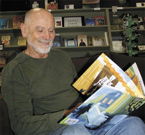 Tom Brenner reads from “And Then Came Halloween” at Books by the Way.