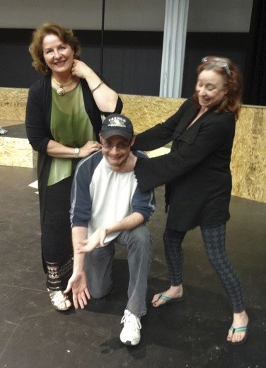 Drama Dock veterans (from left) Shannon Flora