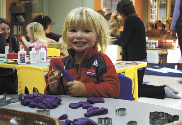 Rafael Escovedo’s class for 2- to 3-year-olds at the Vashon-Maury Cooperative Preschool is not as full as last year’s.