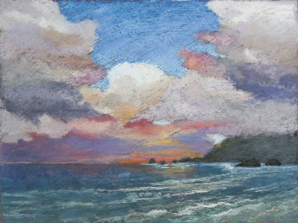 Among the works that will be auctioned at VAA’s annual gala is a pastel painting by Jayne Quig.