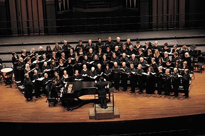 Vashon Island Chorale will sing Mozart’s Mass in C Minor at Benaroya Hall. Above