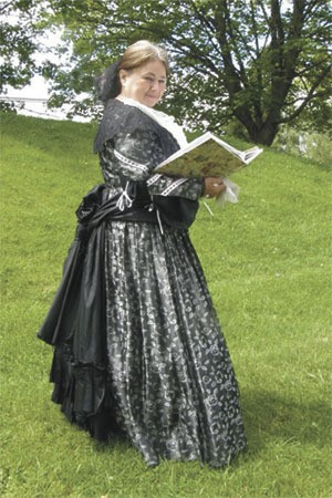 Patricia Kelly will appear as Louisa May Alcott at ReadOn