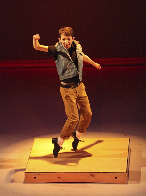 Tap dancer Issac Hughes will perform this weekend in Original Works at the Vashon High School.