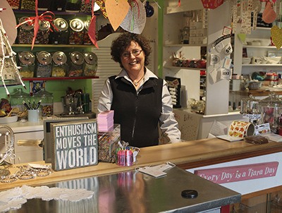 Bettie Edwards in her store