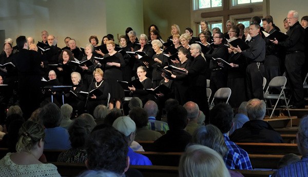 The 80-member chorale will perform this weekend at Bethel Church.