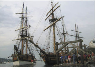 The Tall Ships arrived on Vashon last Wednesday