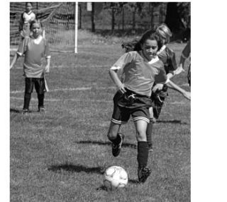 KICK IT!: Vashon Island Soccer Club’s teams for kids in first grade through age 10 played their opening games this weekend. Genevieve Payne