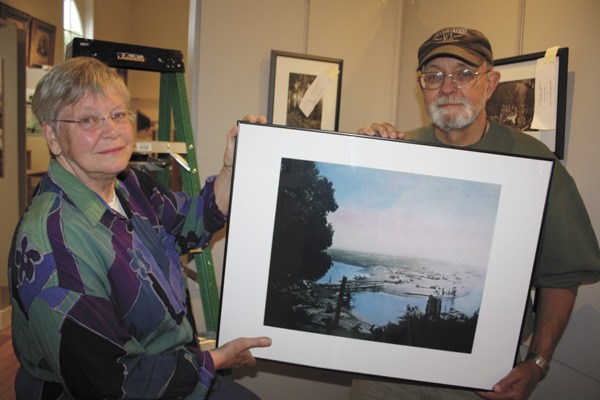 Jean Findlay and Bruce Haulman display one of their favorites