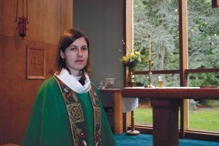 The Rev. Kate Wesch says the congregation closed its sanctuary reluctantly and hopes to reopen it again someday.