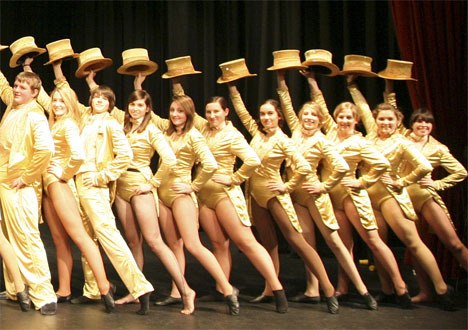 Vashon High School’s production of “A Chorus Line” features an enthusiastic cast of teenagers