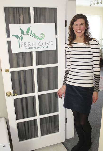 Anneli Fogt/Staff PhotoLisa Morse of Fern Cove Natural Medicine has opened her office in town just north of Luna Bella’s. She specializes in treating gastrointestinal disorders and recently graduated with a doctorate from Bastyr University