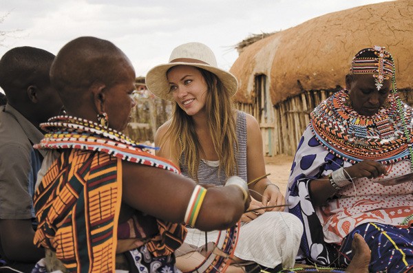 Actress Olivia Wilde visits Kenya in the documentary 'Half the Sky: Turning Oppression into Opportunity for Women Worldwide.'