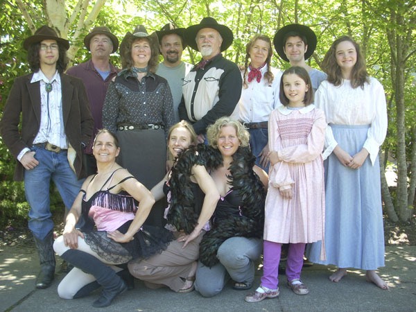 The cast of Drama Dock’s new production of “Oklahoma” is  gearing up to open the show this weekend for a two-week run at Vashon High School.