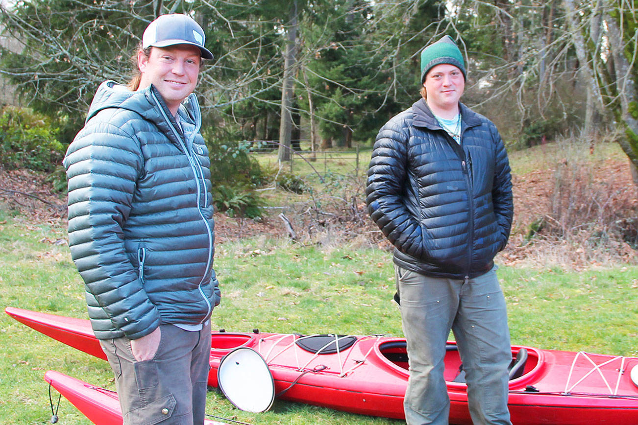 Islander, friend kayaking to Alaska