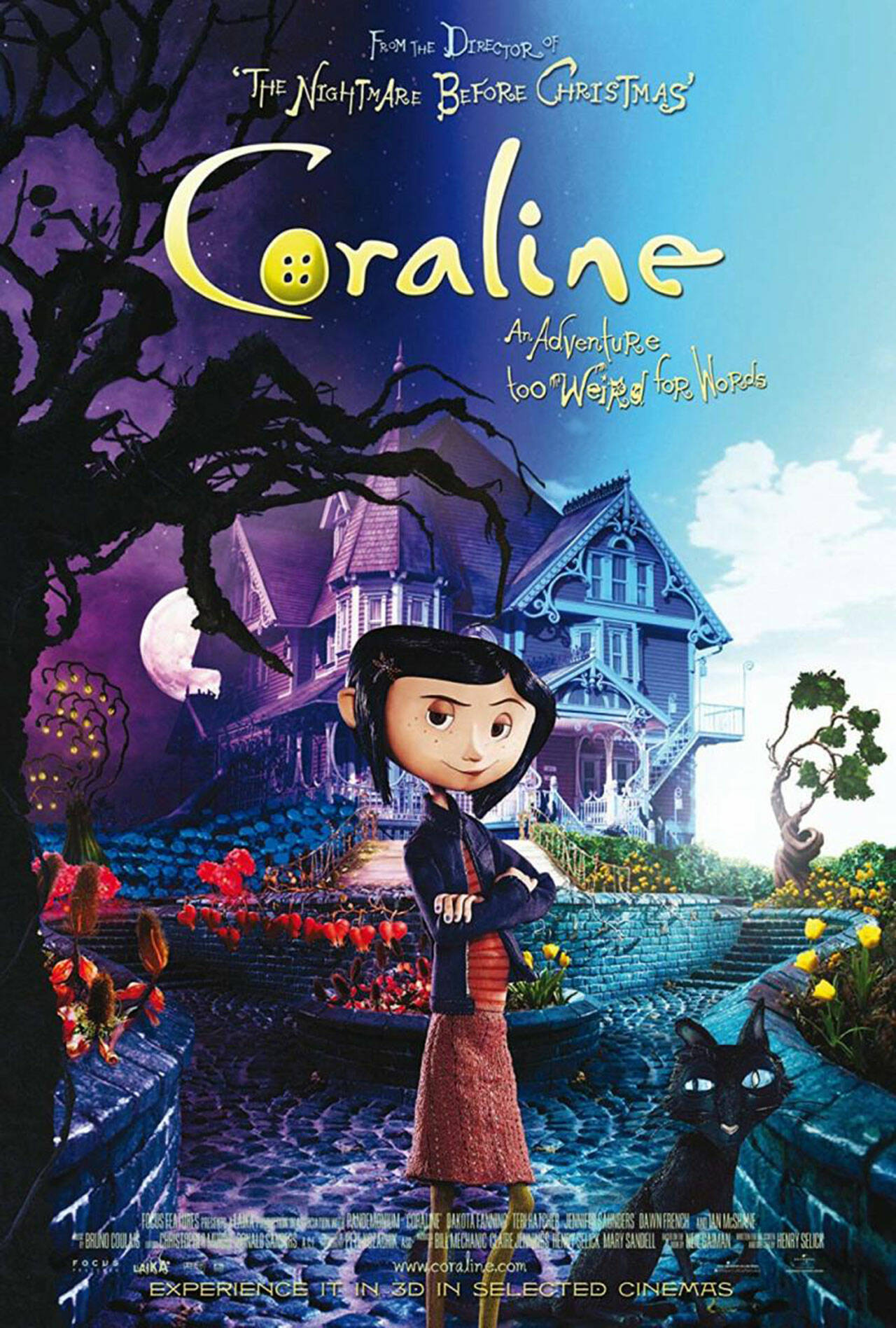 (Courtesy Photo) “Coraline” will be the final film playing at the Night Light Drive-in this year.