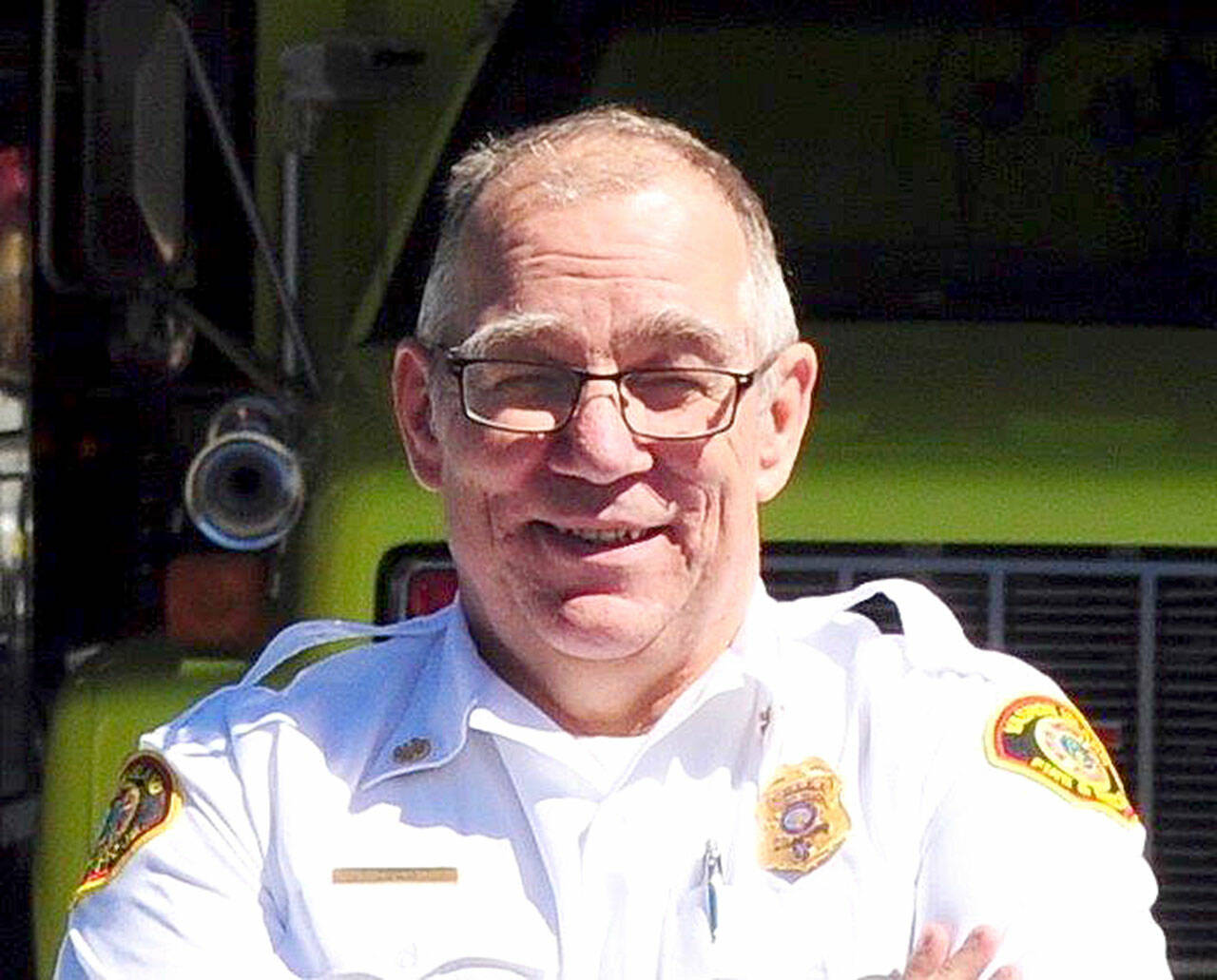 (File Photo) Fire Chief Charles Krimmert