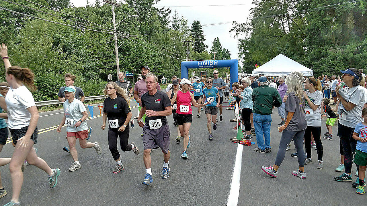 (Mike Kirk Photo)The Bill Burby Inspirational Fun Run, at the 2019 Strawberry Festival.