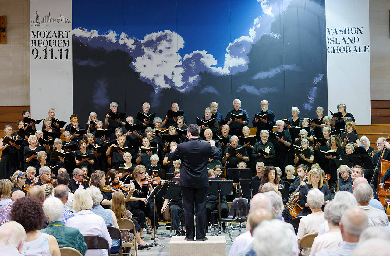 Chorale to perform Mozart’s Requiem, to mark 9/11 anniversary Vashon