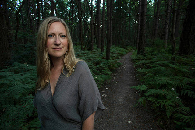 Ara James, in Dockton Forest on Maury Island, in August (Courtesy Photo).