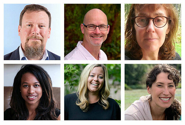 (Top, left to right ) Toby Holmes, Slade McSheehy, Zabette Macomber (Bottom, left to right) Mariel Fernandez Thurasingham, Allison Krutsinger, Kali Aguilera (Courtesy Photo).