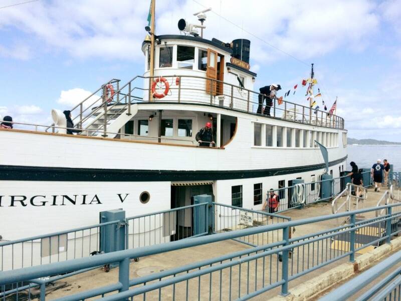 Vashon Heritage Museum’s annual cruise on the Virginia V — a piece of living history from the era of Vashon’s mosquito fleet ferry travel — will take place on Saturday, Aug. 19 (Courtesy Photo).