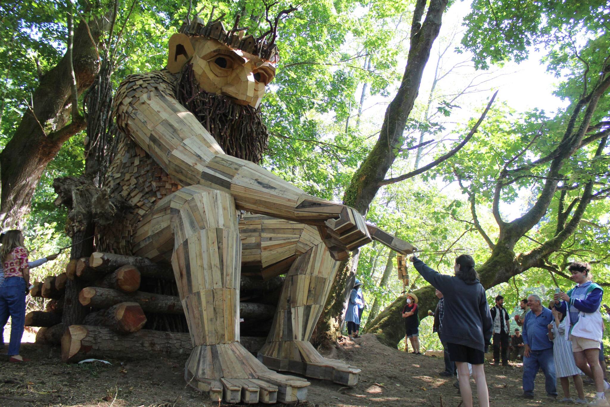 The Bird King awakens at Point Robinson Park | Vashon-Maury Island ...