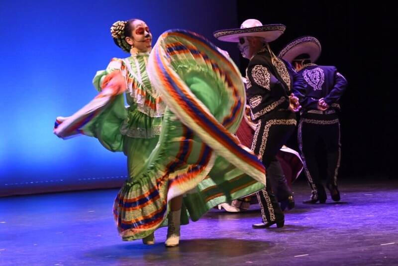 Bailadores de Bronce’s special 50th Anniversary performance, showcasing traditional dances from Mexico, will be part of VCA’s Dia de los Muertos celebration (Courtesy Photo).