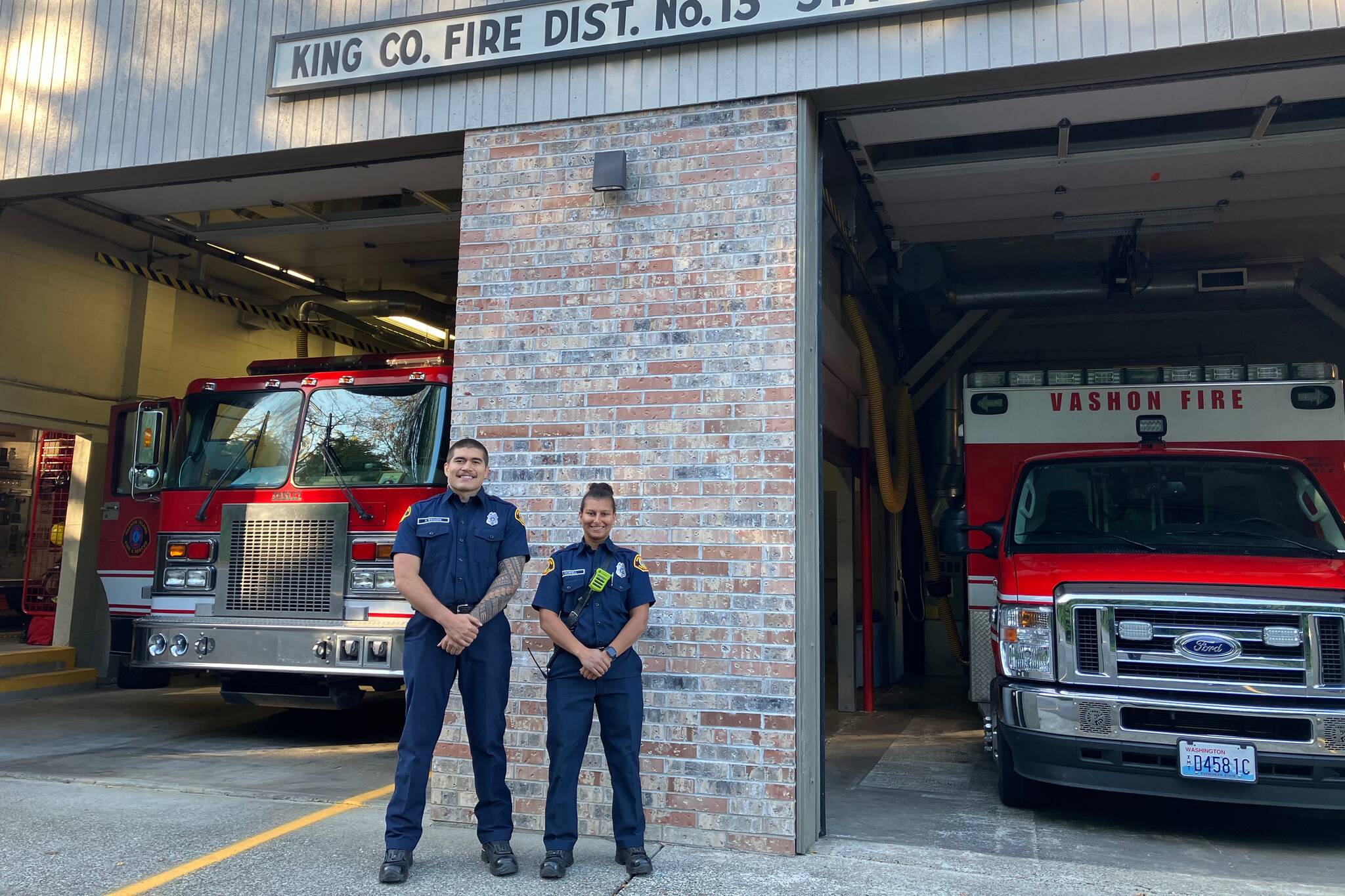 Fire district milestone Burton Station opens for business