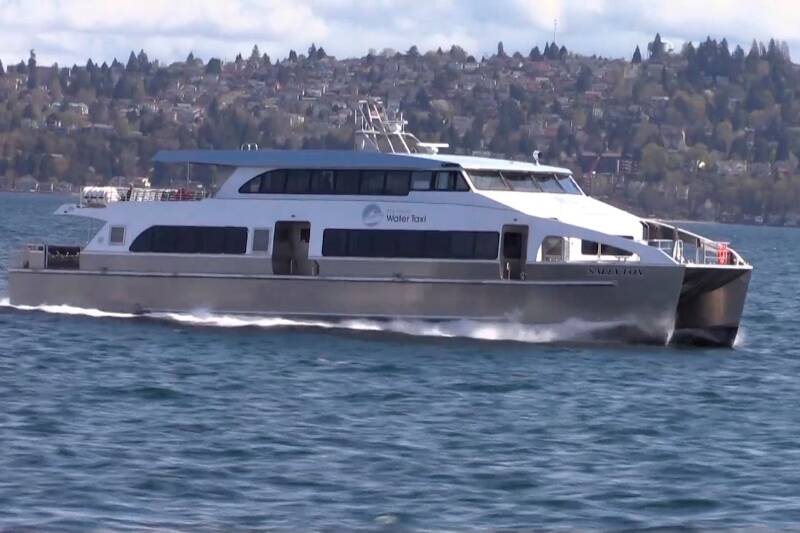 The MV Sally Fox (King County Photo).