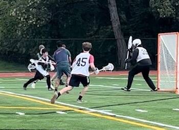 Young lacrosse players enjoy activities in May to celebrate the end of the season (Courtesy photo).