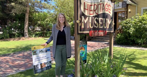 Elsa Croonquist has overseen the renovation of Vashon Heritage Museum’s permanent exhibit that will have its grand opening on Friday. (Courtesy photo.)