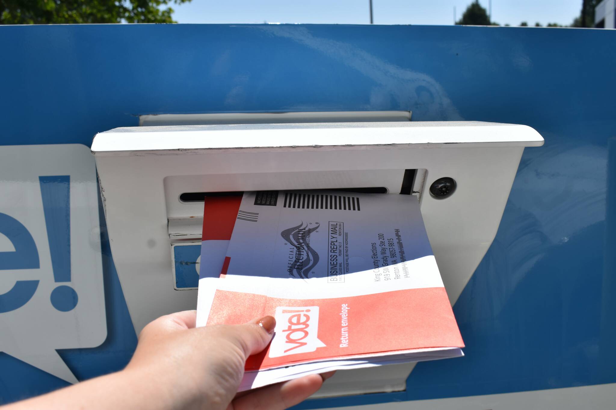 King County elections drop box. (File photo)