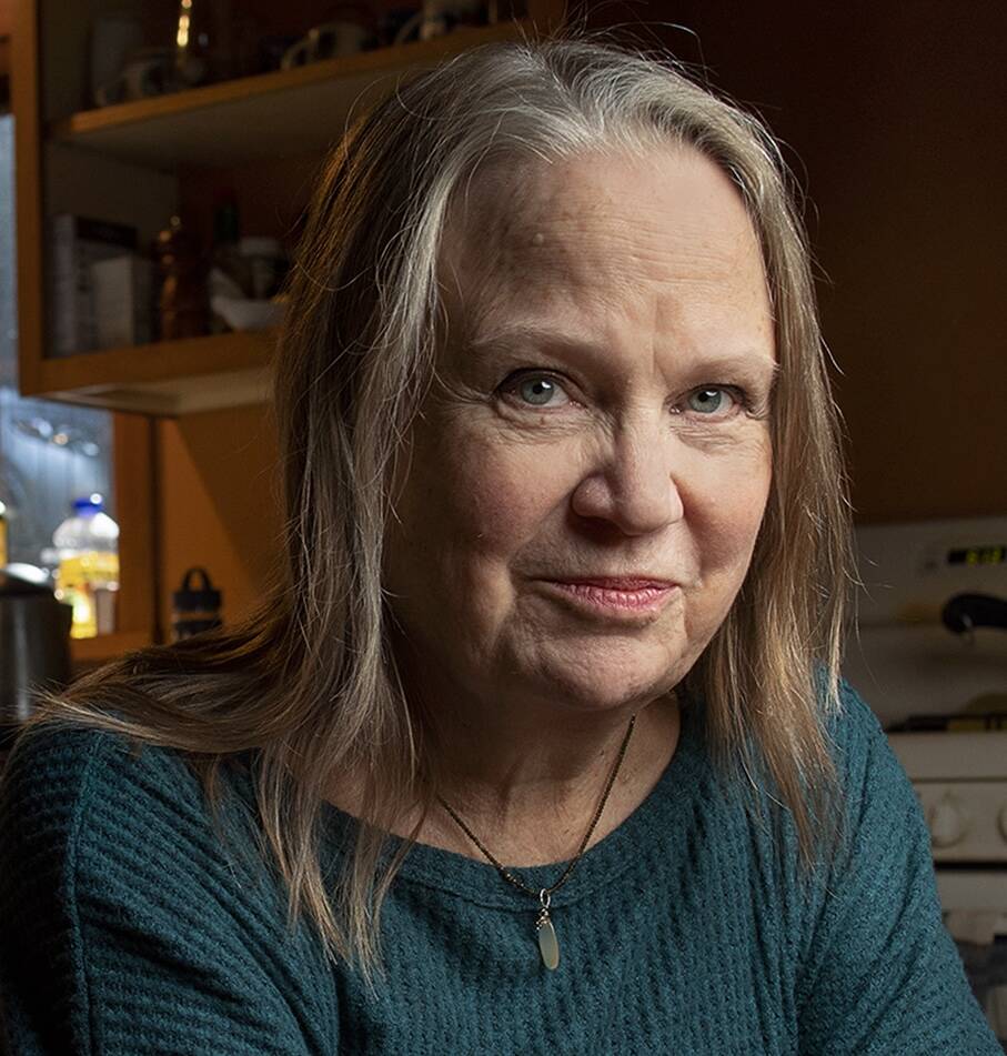 Kat Eggleston, Songwriter, Musician, Playwright, Author, Actor, Artist. Photographed at her home on Vashon Island, WA, USA. 10/7/21.