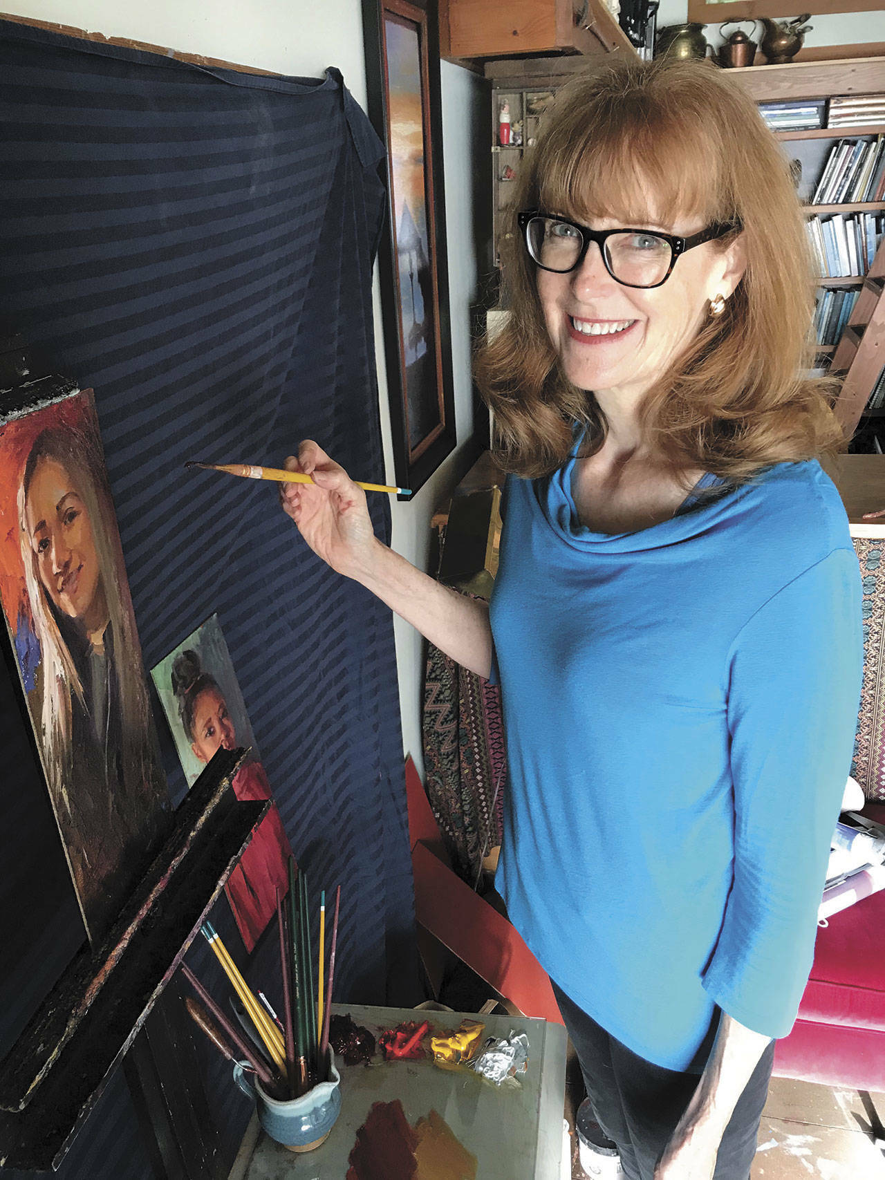 Painter Pam Ingalls (Michael Monteleone photo)