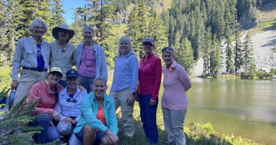 Team Survivor Northwest hike to Twin Lakes in the Mt. Baker-Snoqualmie National Forest. Courtesy photo.