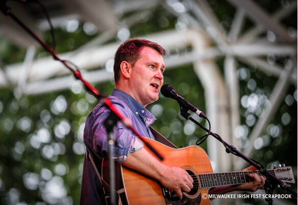 Rory Makem (Milwaukee Irish Fest Scrapbook Photo)