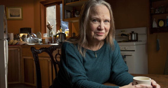 Kat Eggleston, Songwriter, Musician, Playwright, Author, Actor, Artist. Photographed at her home on Vashon Island, WA, USA. 10/7/21.