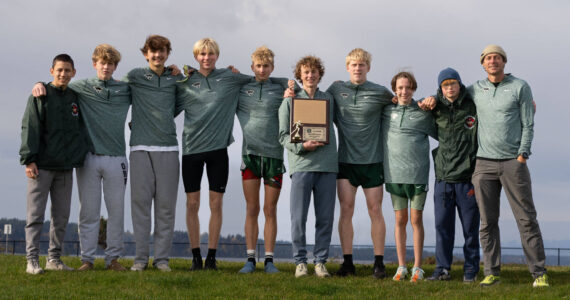 John Decker photo
The Vashon Island boys cross country team earned the Pirates their first district title in over two decades.