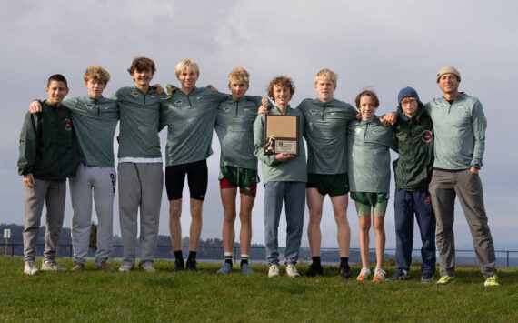 John Decker photo
The Vashon Island boys cross country team earned the Pirates their first district title in over two decades.