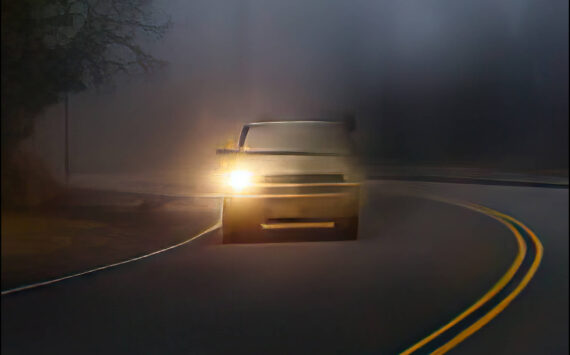 Courtesy photo
Don’t drive a one-eyed monster. Check to make sure both your headlights are working. In the dark, rain, and fog, working headlights matter. And while you are at it, check tail lights, brake lights, turn signals, and emergency flashers.