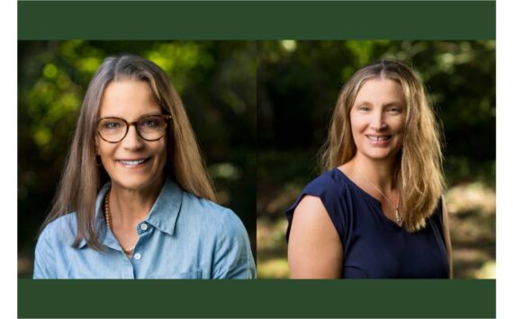 Leslie Ferriel (left) and Heidi Grimsley (right).