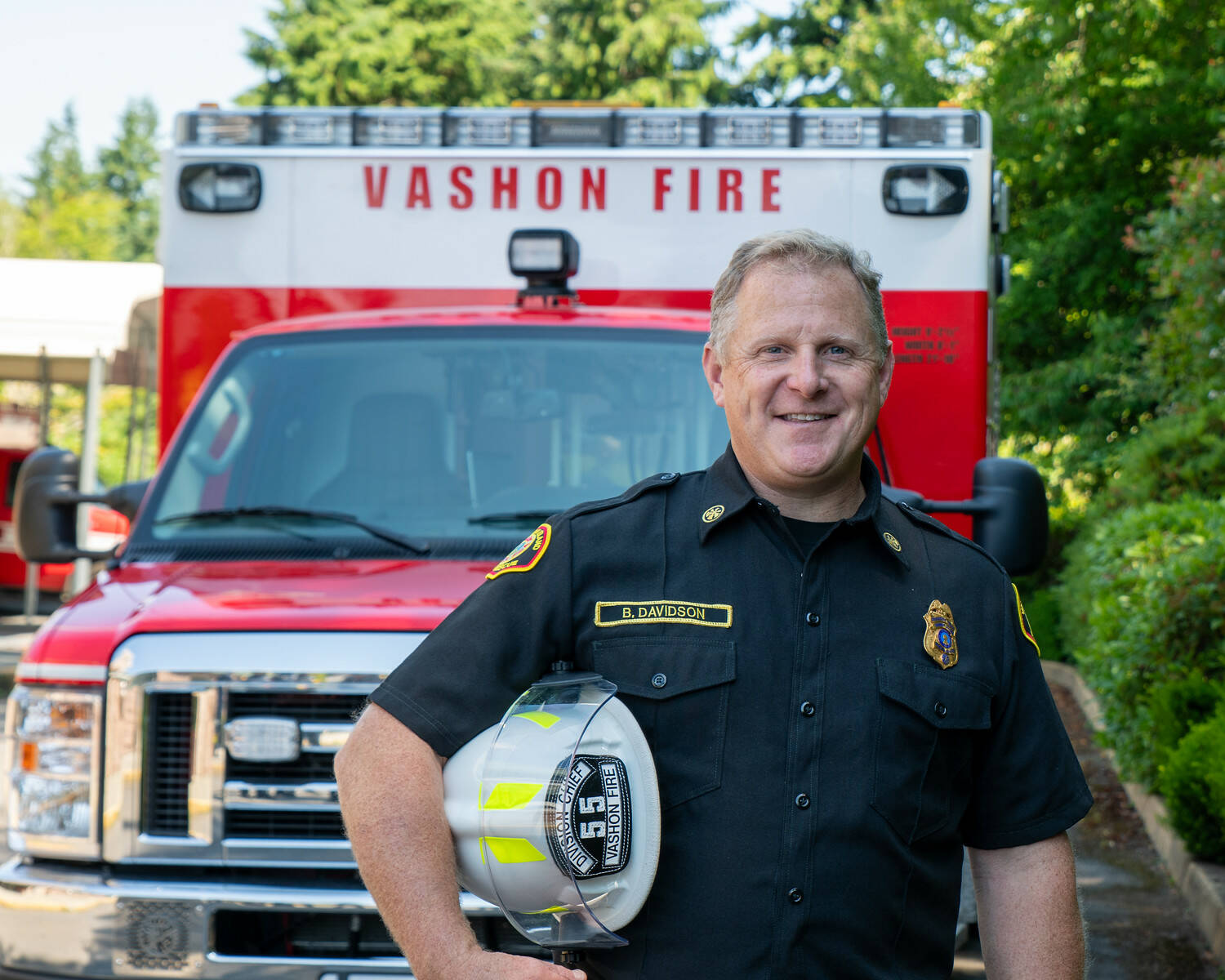 Deputy Fire Chief Ben Davidson. (Courtesy photo)