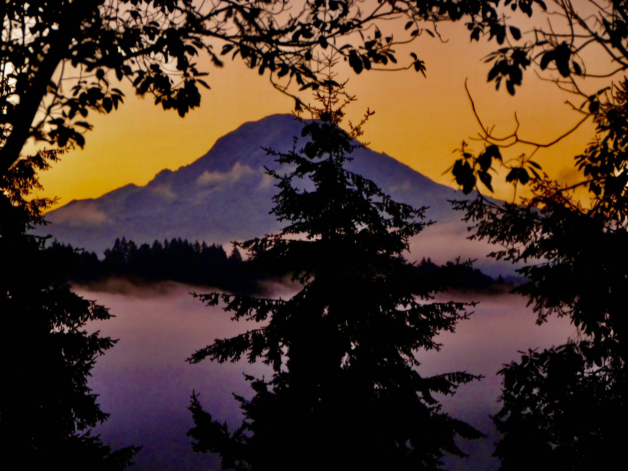 This photo from Inspiration Point was taken at sunrise a few days after work in late December by arborist Brian Novotney. (Keith Prior photo)