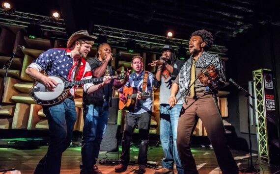 Gangstagrass performs live at the Hifi Indy presented by IndyMojo Presents, MOKB Presents, Sun King Brewery, Kolman Dental, P.C., and Do317 in Indianapolis, Indiana on Wednesday, May 15, 2019. Photo cred Melodie Yvonne